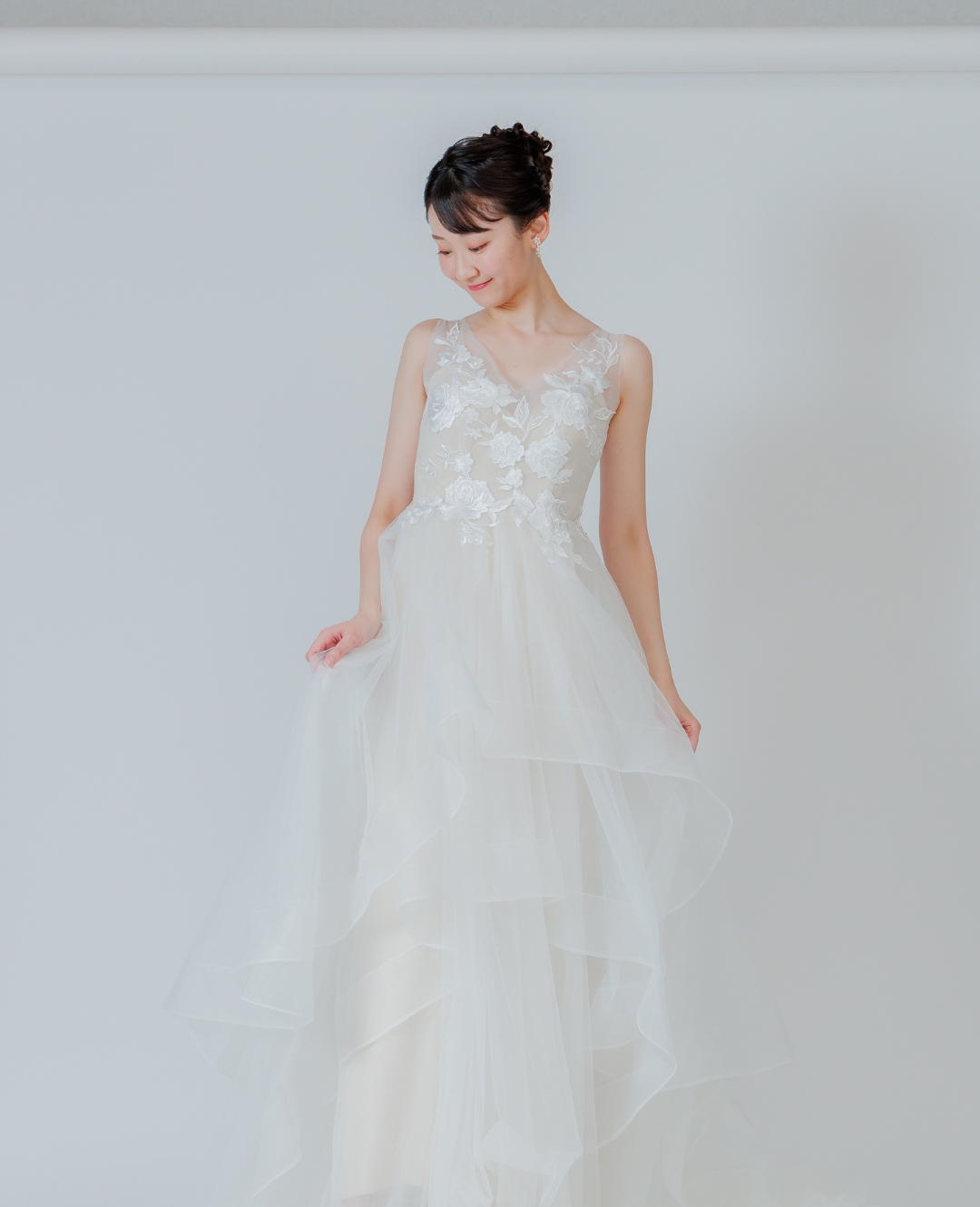 着用一度・美品】プロノビアス Avenue Diagonal ウェディングドレス